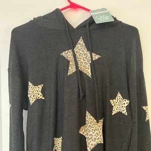 Chaser Star Hooded Sweatshirt NWT